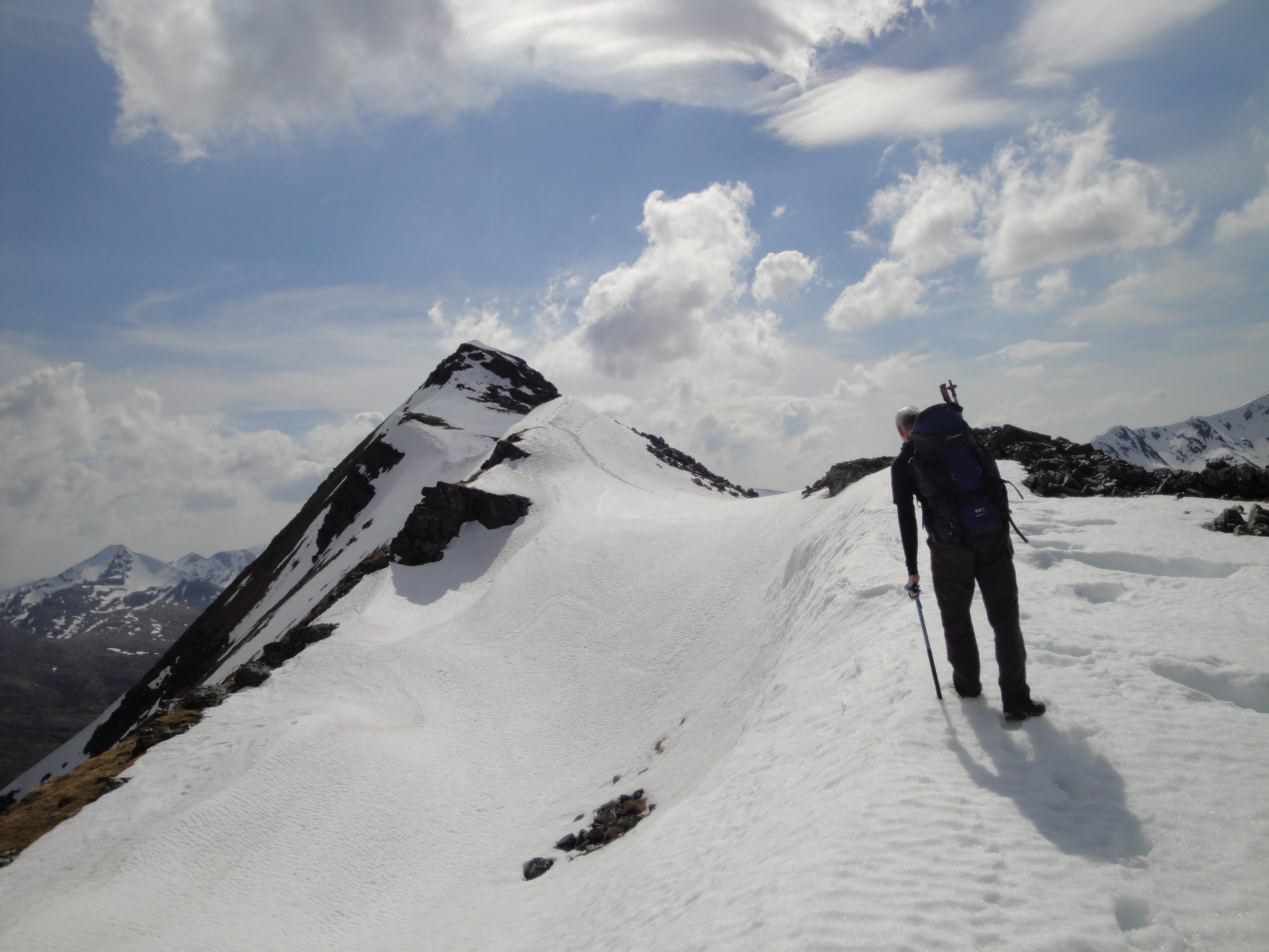CAREFUL: On Sgurr Choinnich Mor