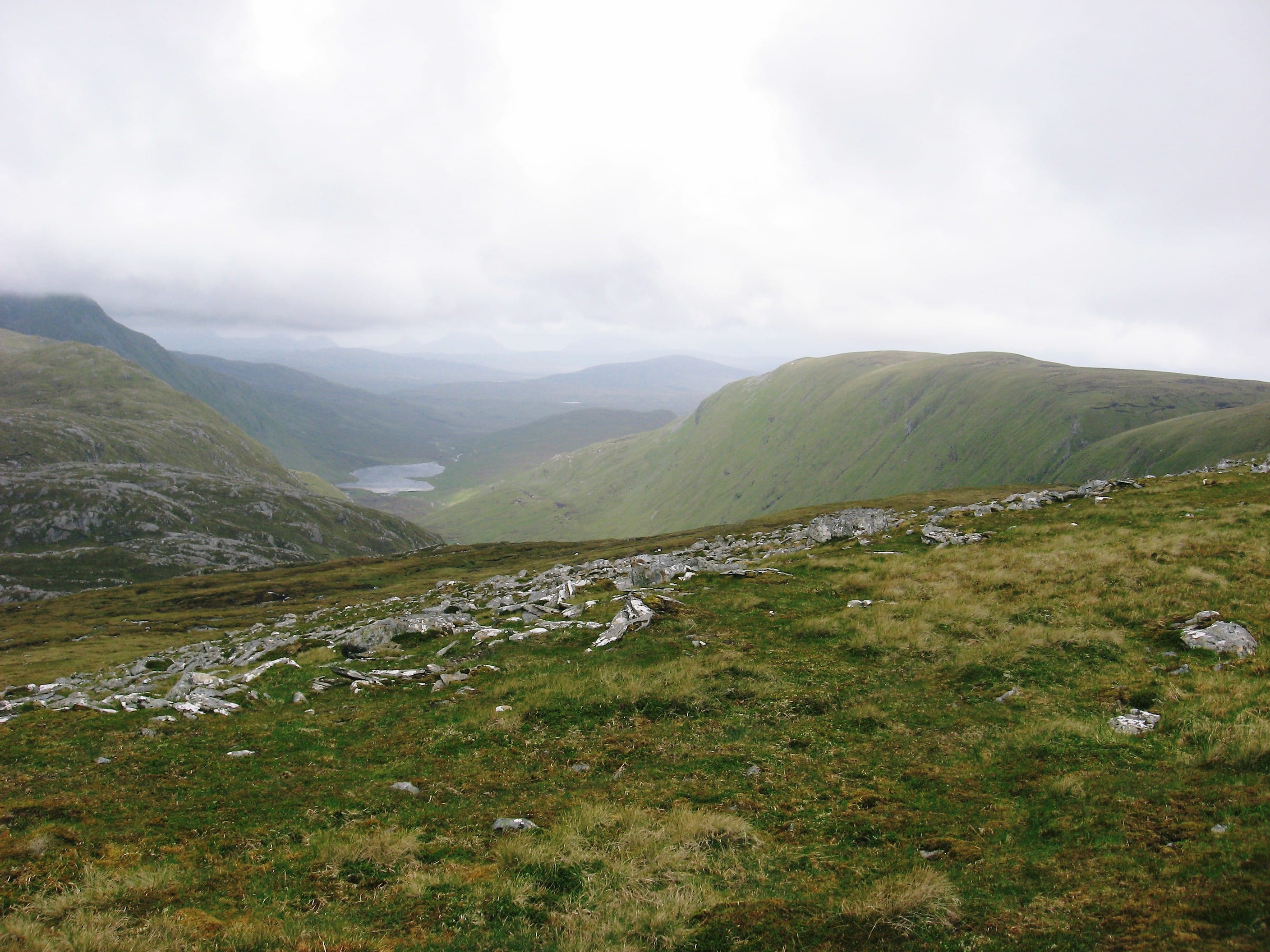 CARN BANNED: The view from this remote Corbett would be shut off to the public under plans to reintroduce wolves and bears 