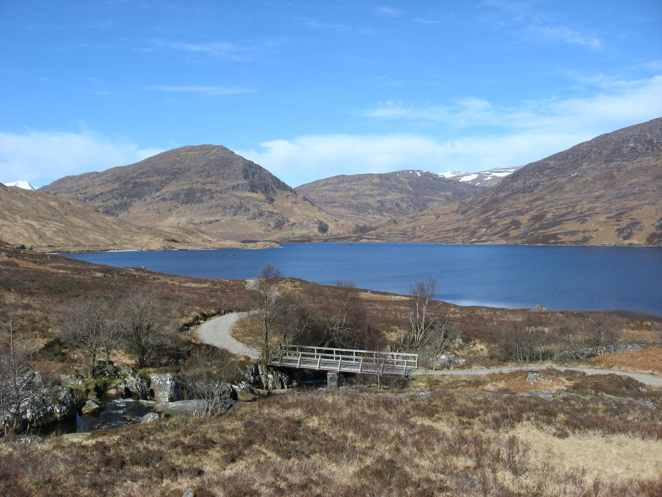 IMPOSING: Creag Ghuanach, left
