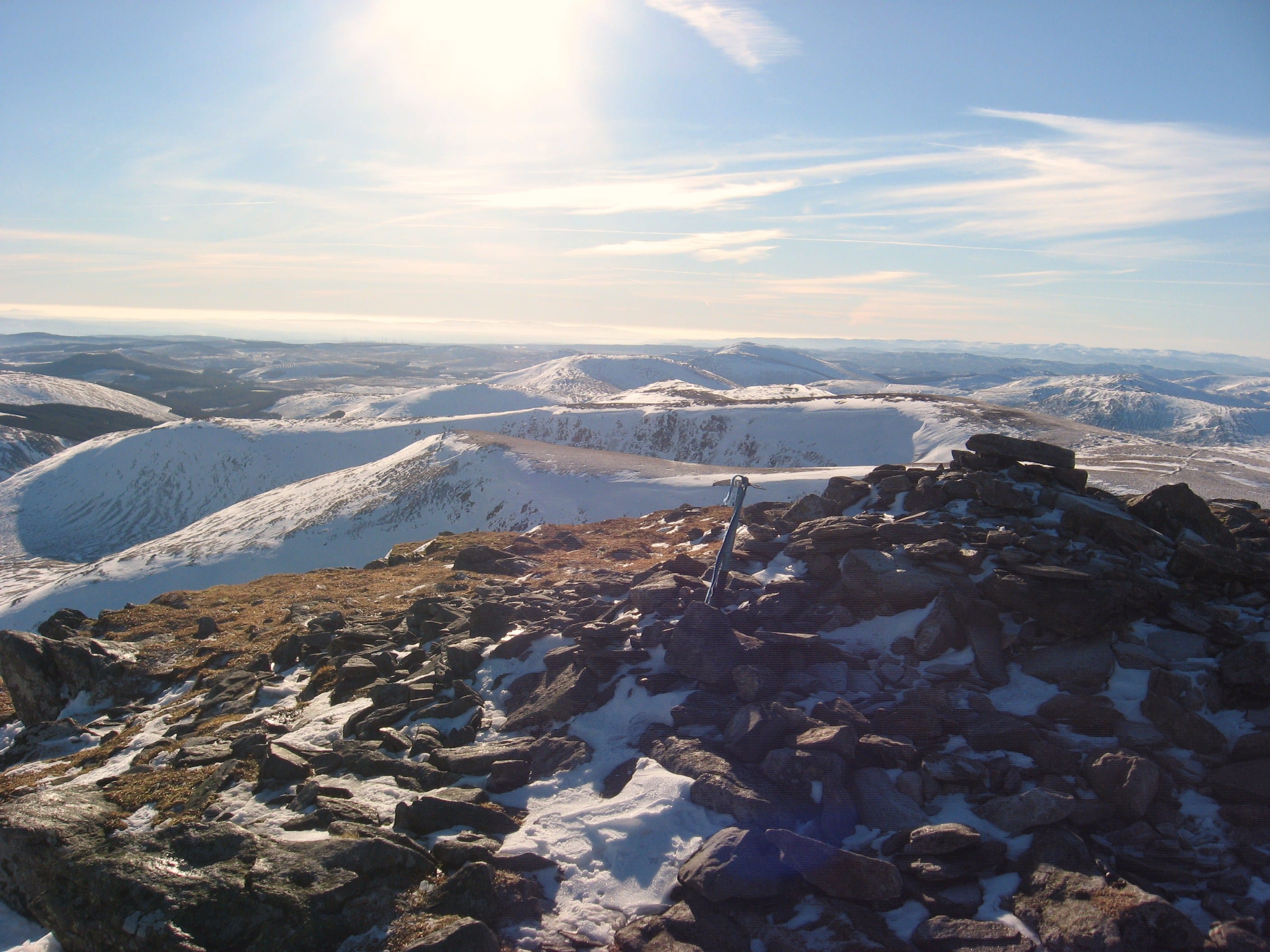 LORD MAYAR: View south from summit