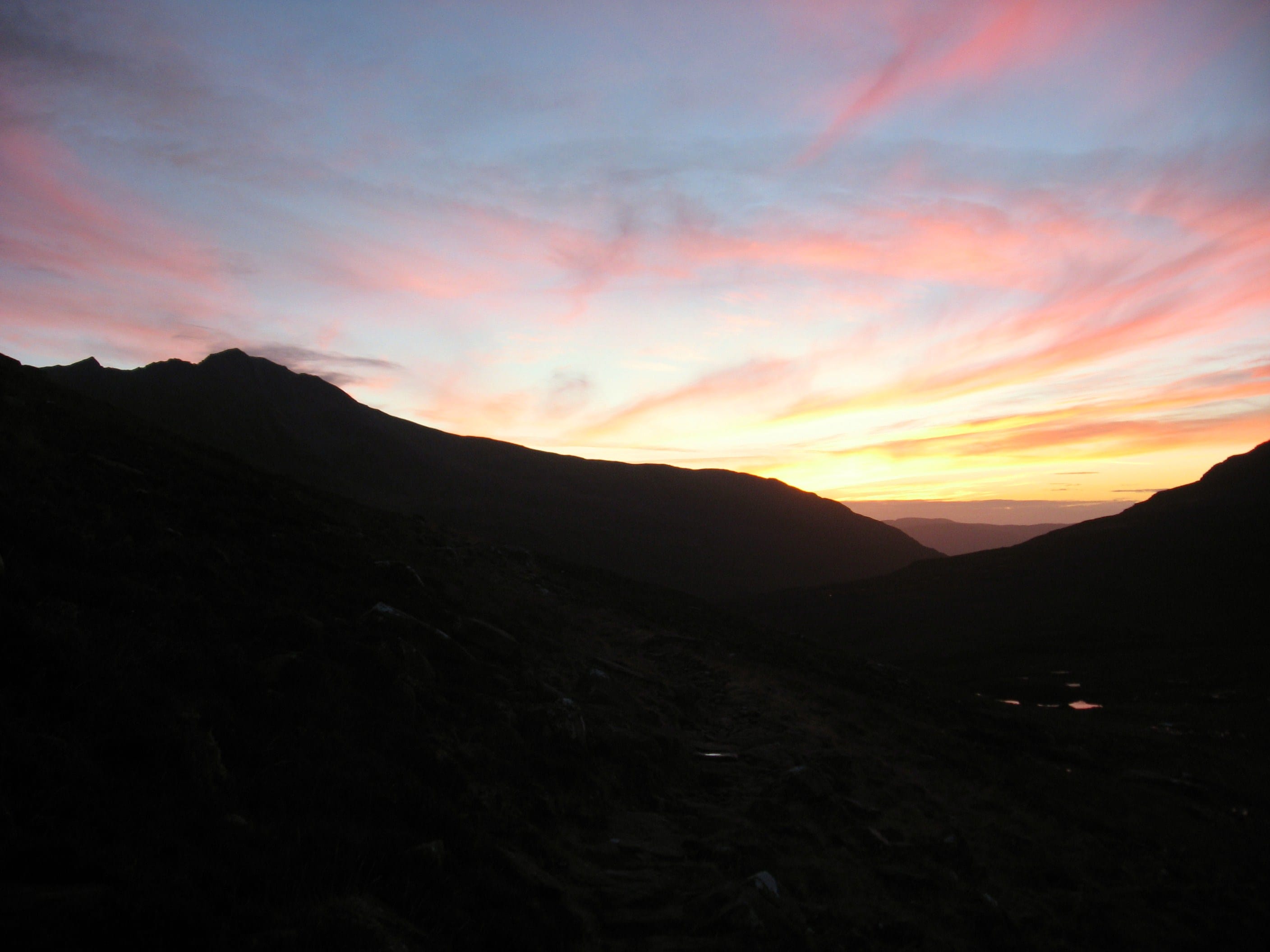NIGHTFALL: Beinn Eighe descent