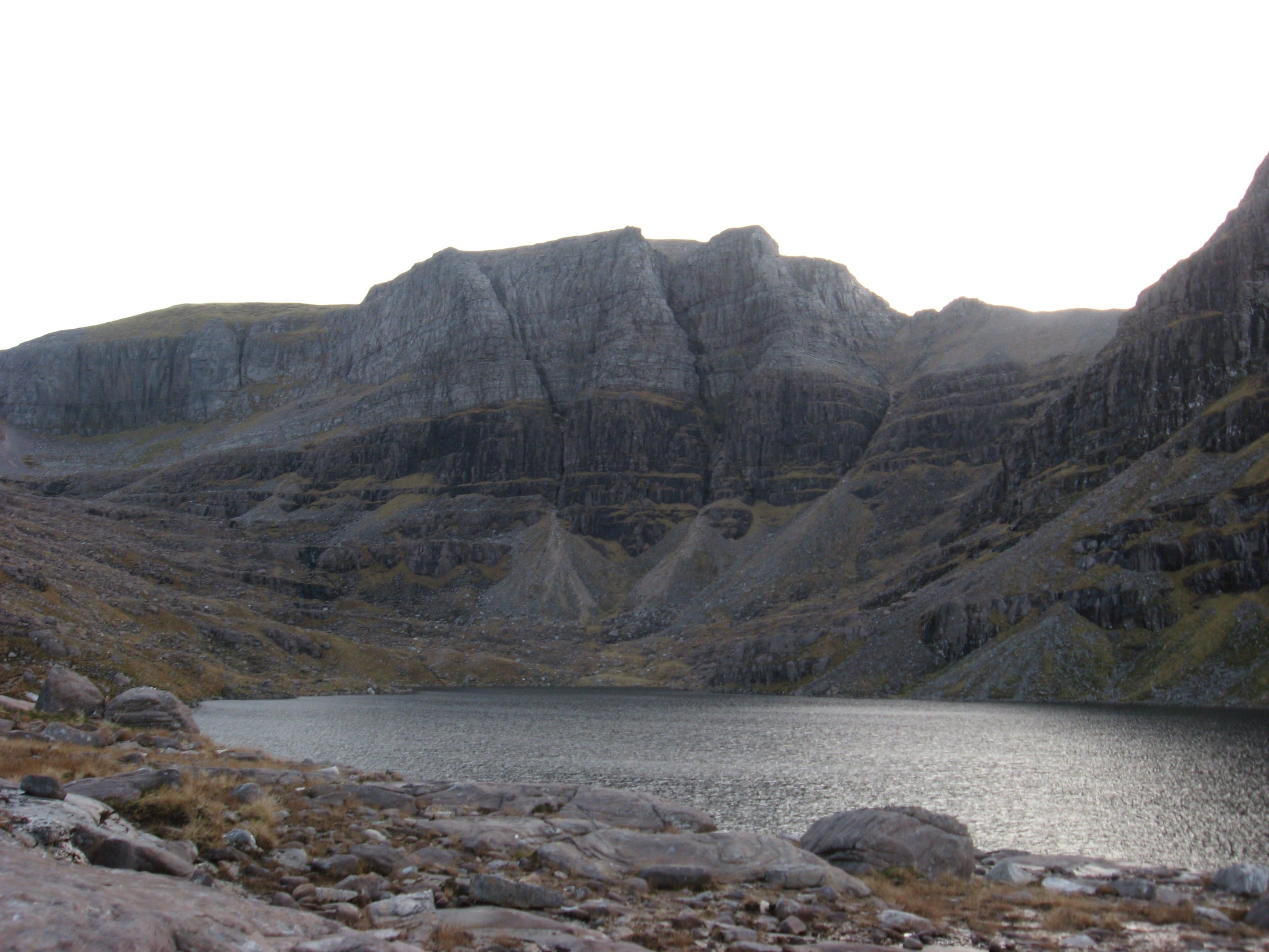 BEAUTY SPOT: One of Scotland's finest sights, Coire Mhic Fhearchair on Beinn Eighe, complete with Triple Buttress