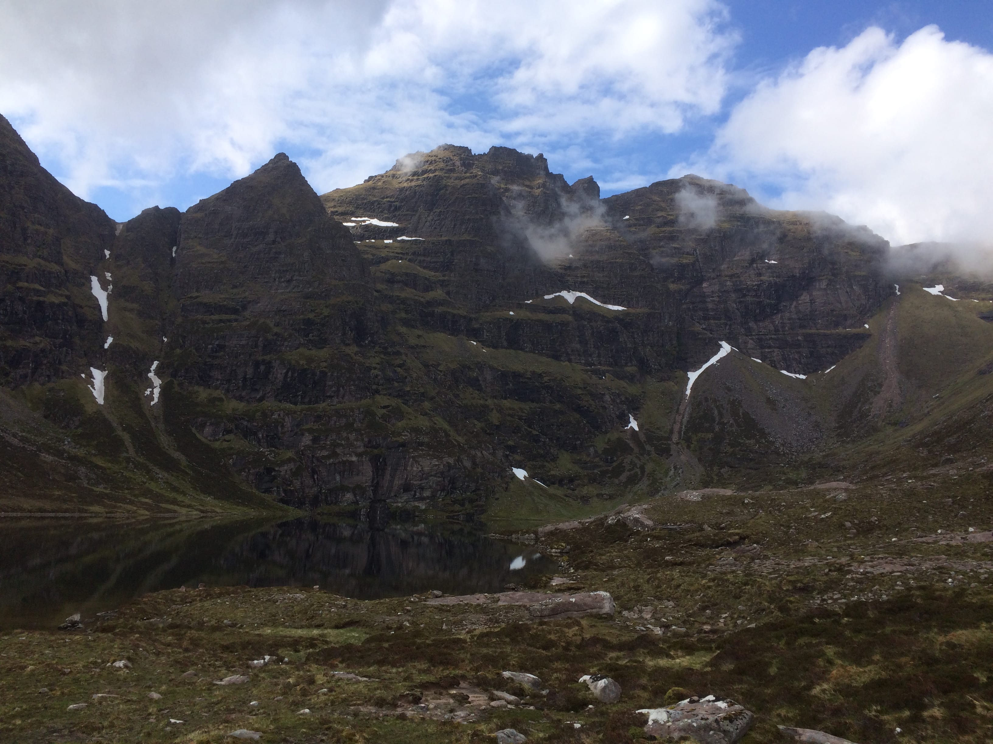 AN TEALLACH: From the lochan