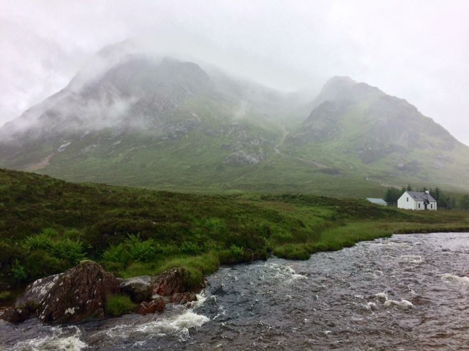MIST AND MAJESTY: Buachaille Etive Mor in a typical Glen Coe mood as we set off on our annual pilgrimage (Picture: GAIL ADDIS)