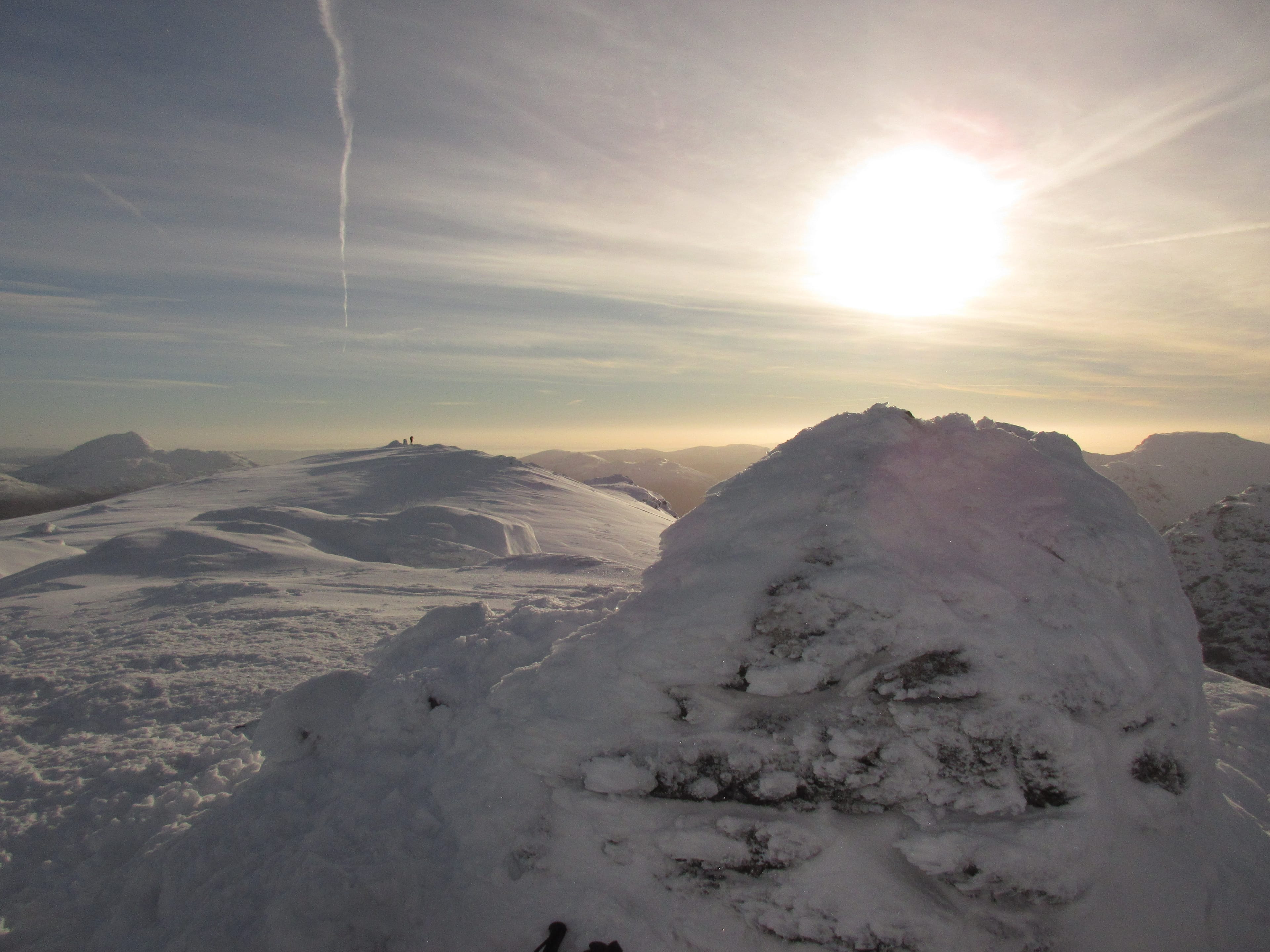 WHITE LIGHT: Ben Vorlich summit
