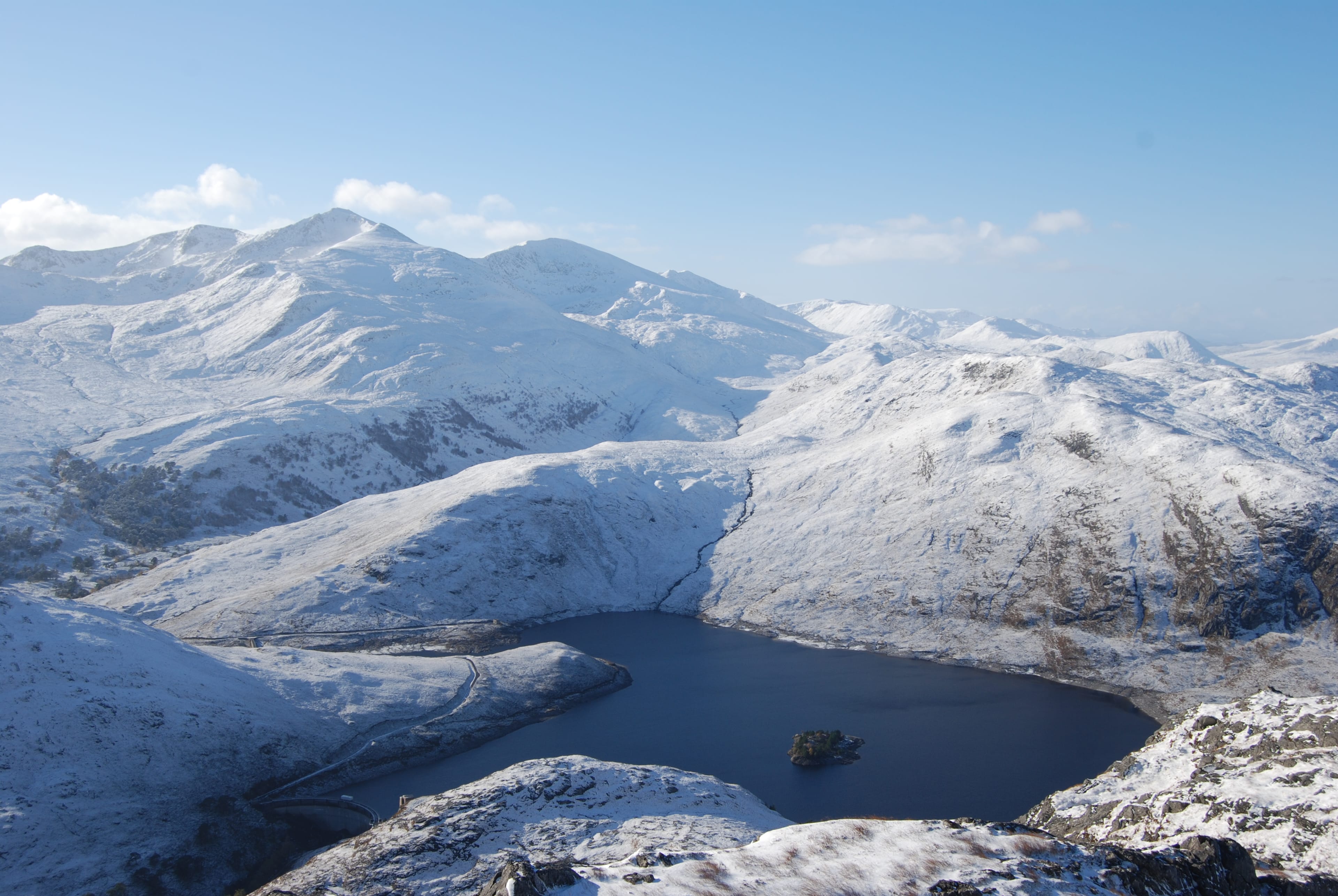 BLUE AND WHITE: Sgurr na Lapaich