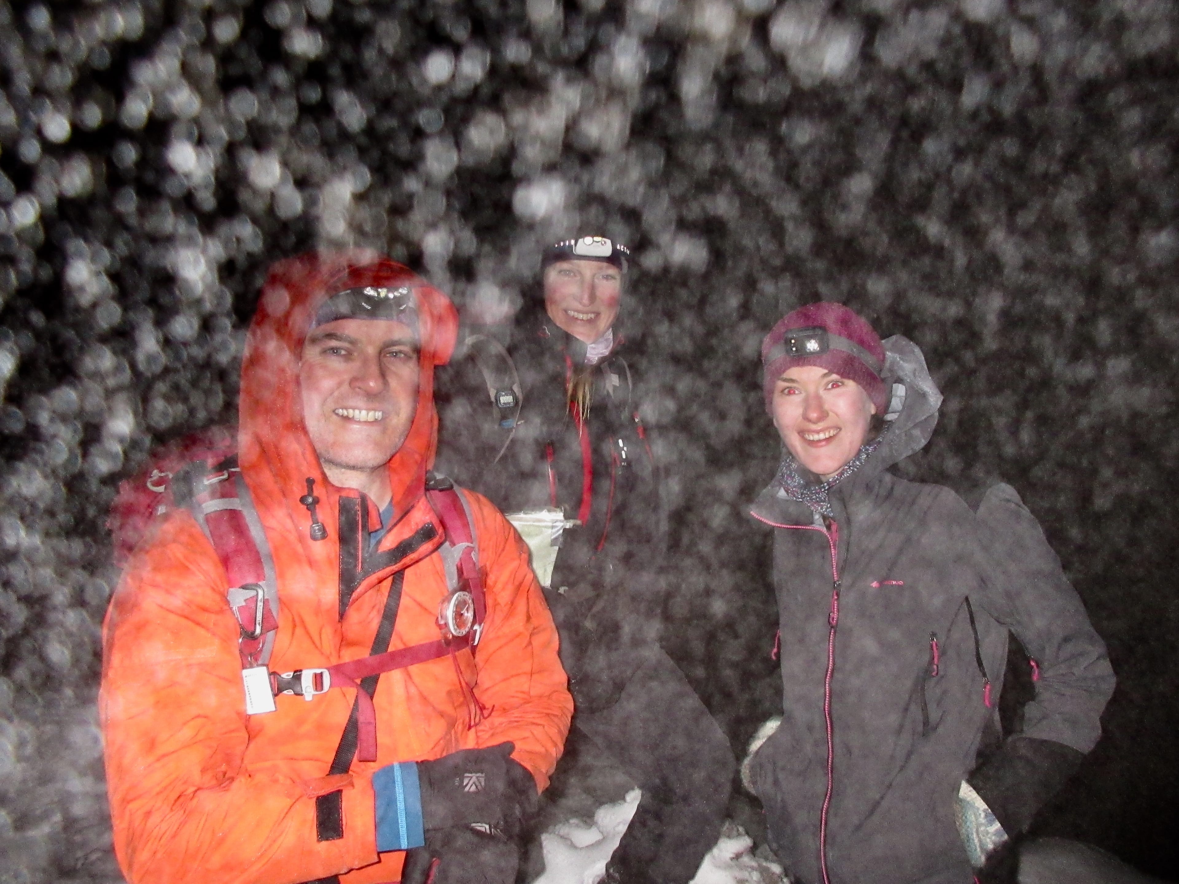 EAGER BEAVERS: Summit pose