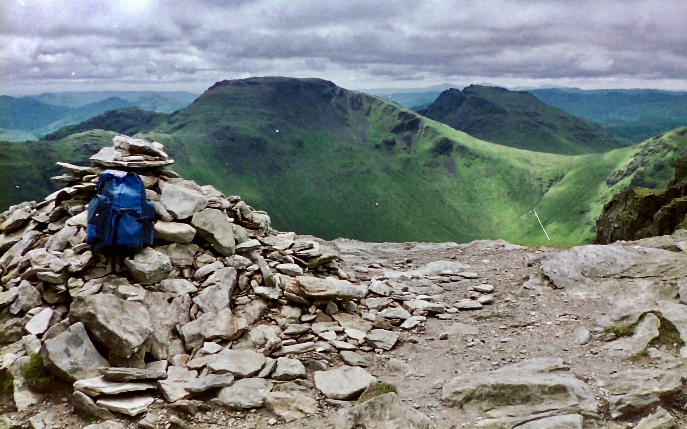 VIEW: Beinn Ime from Ben Vane