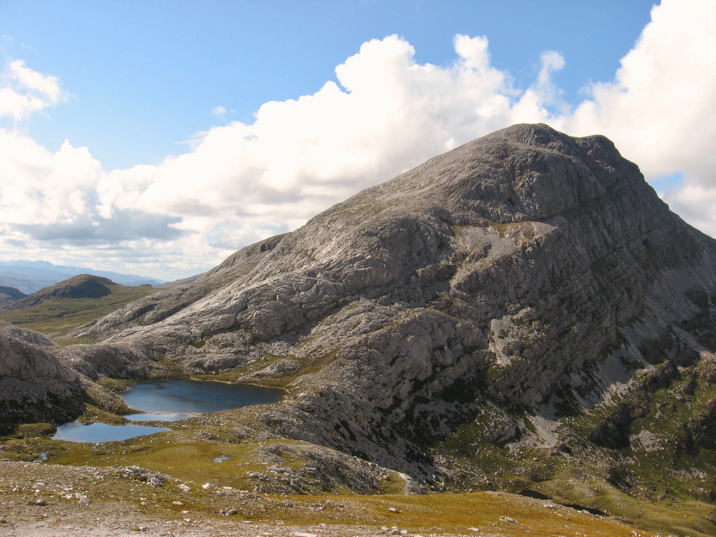 CORBETT DREAMS: The magnificent rough and rocky An Ruadh-Stac in the Coulin Forest, one of the finest mountains in the country