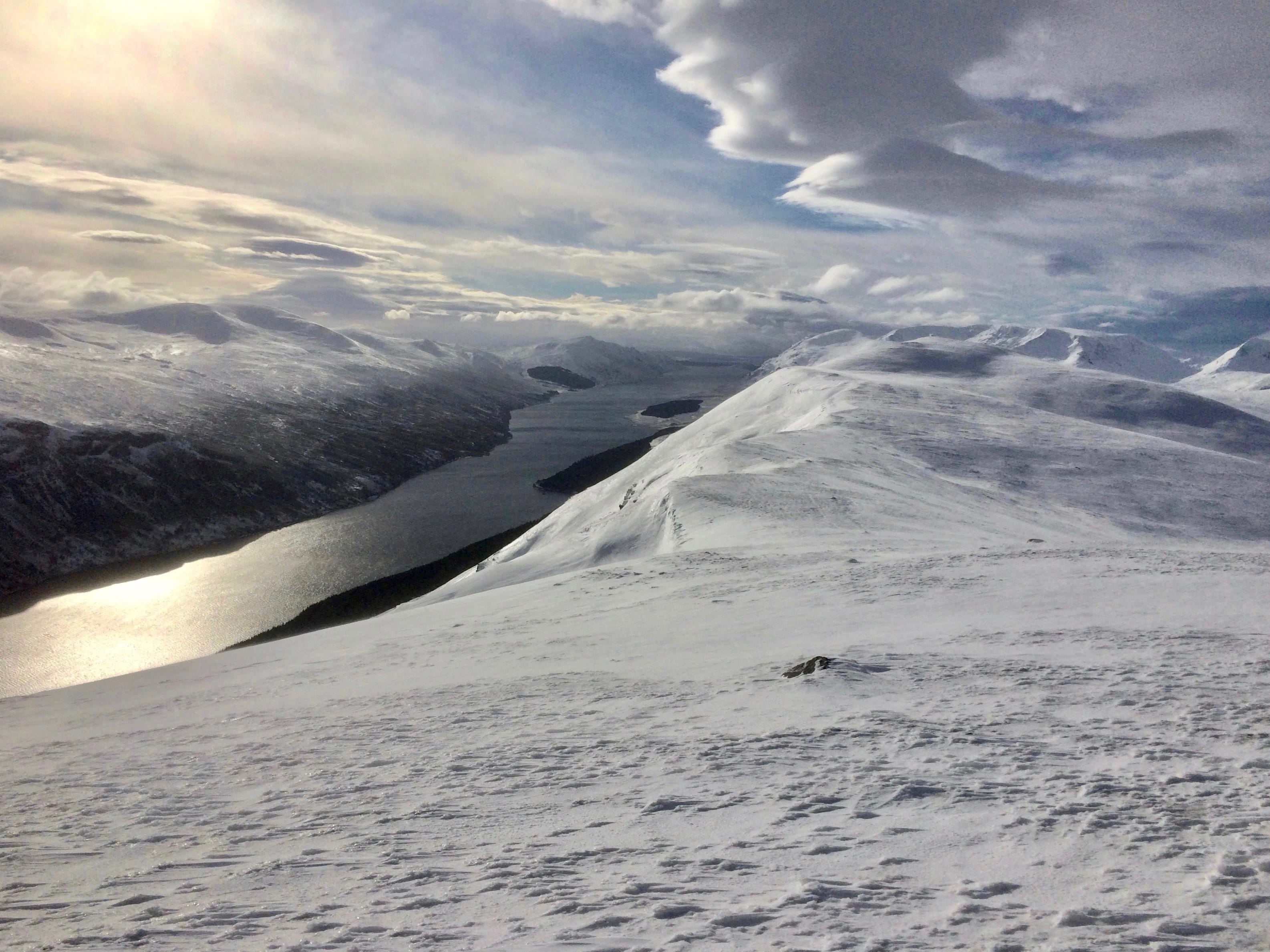 SILVER LINING: Loch Ericht