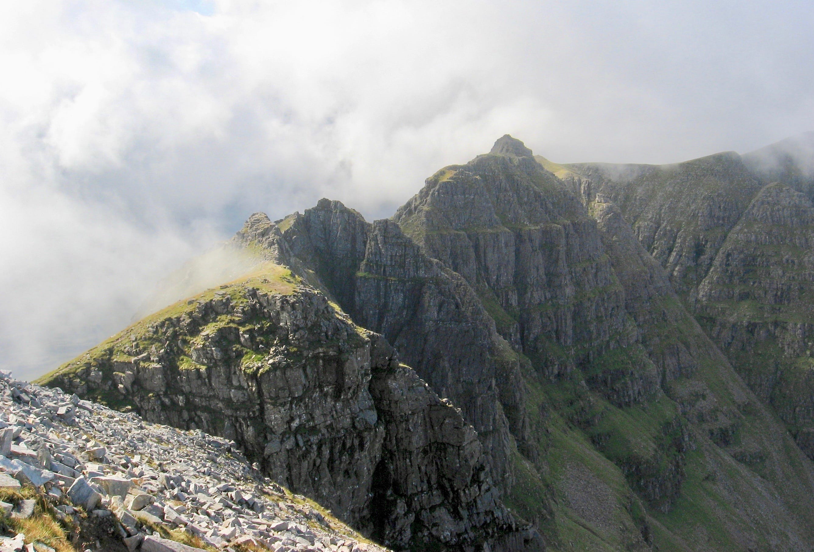 HIGH POINTS: Liathach's pinnacles