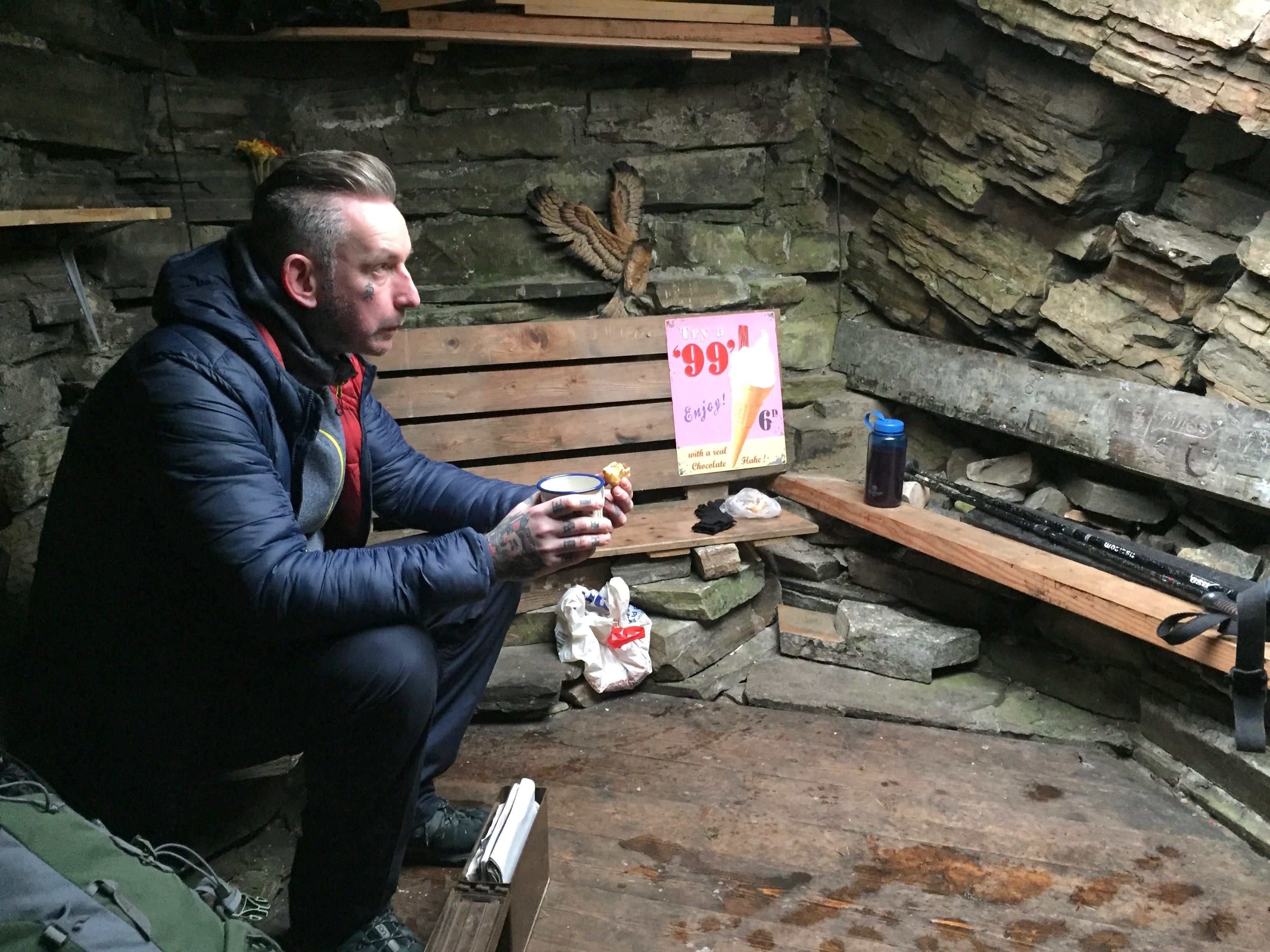 TEA BREAK: In the Secret Howff