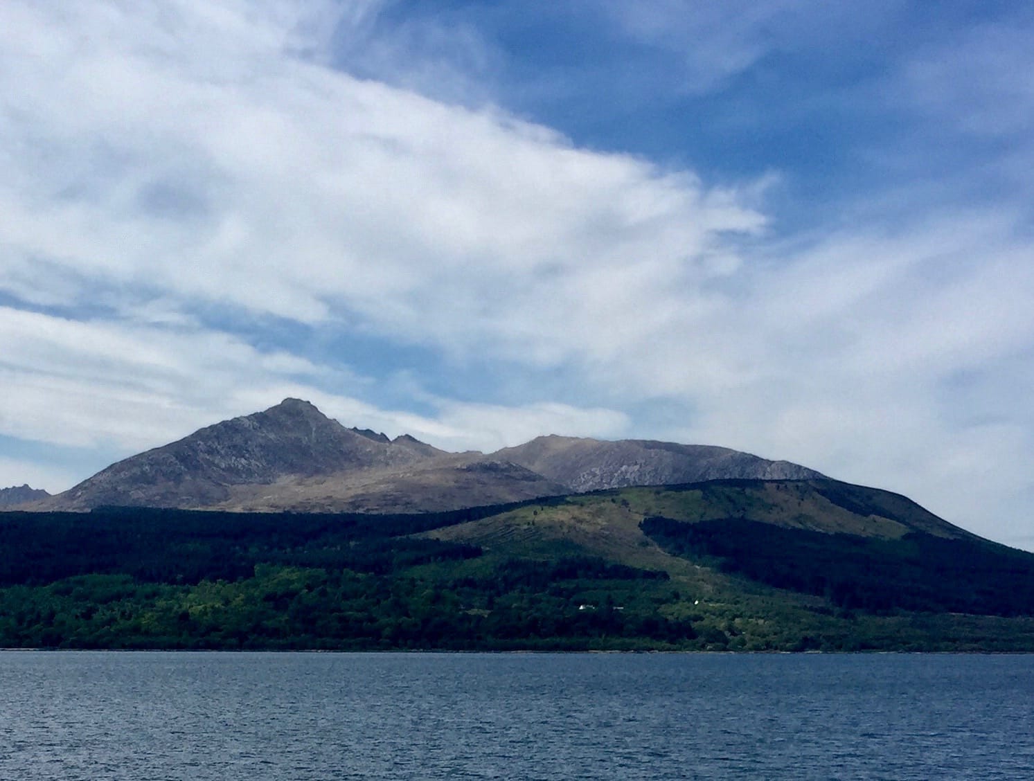 TOO FAR TO SWIM? Goatfell, Arran