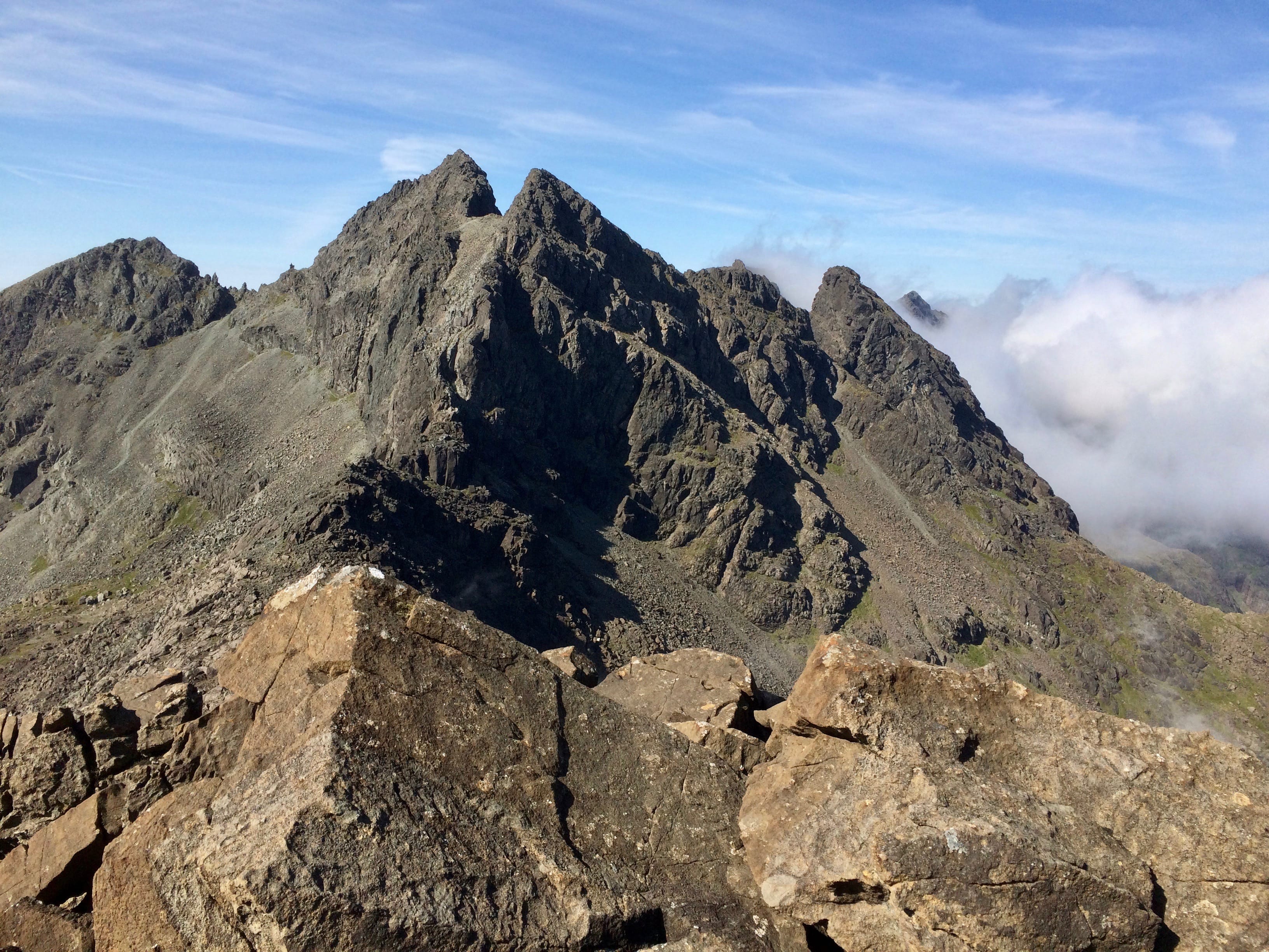 HOW COULD I FORGET YOU? The magnificent Sgurr Alasdair, missing from the to-do list for a Munros compleation