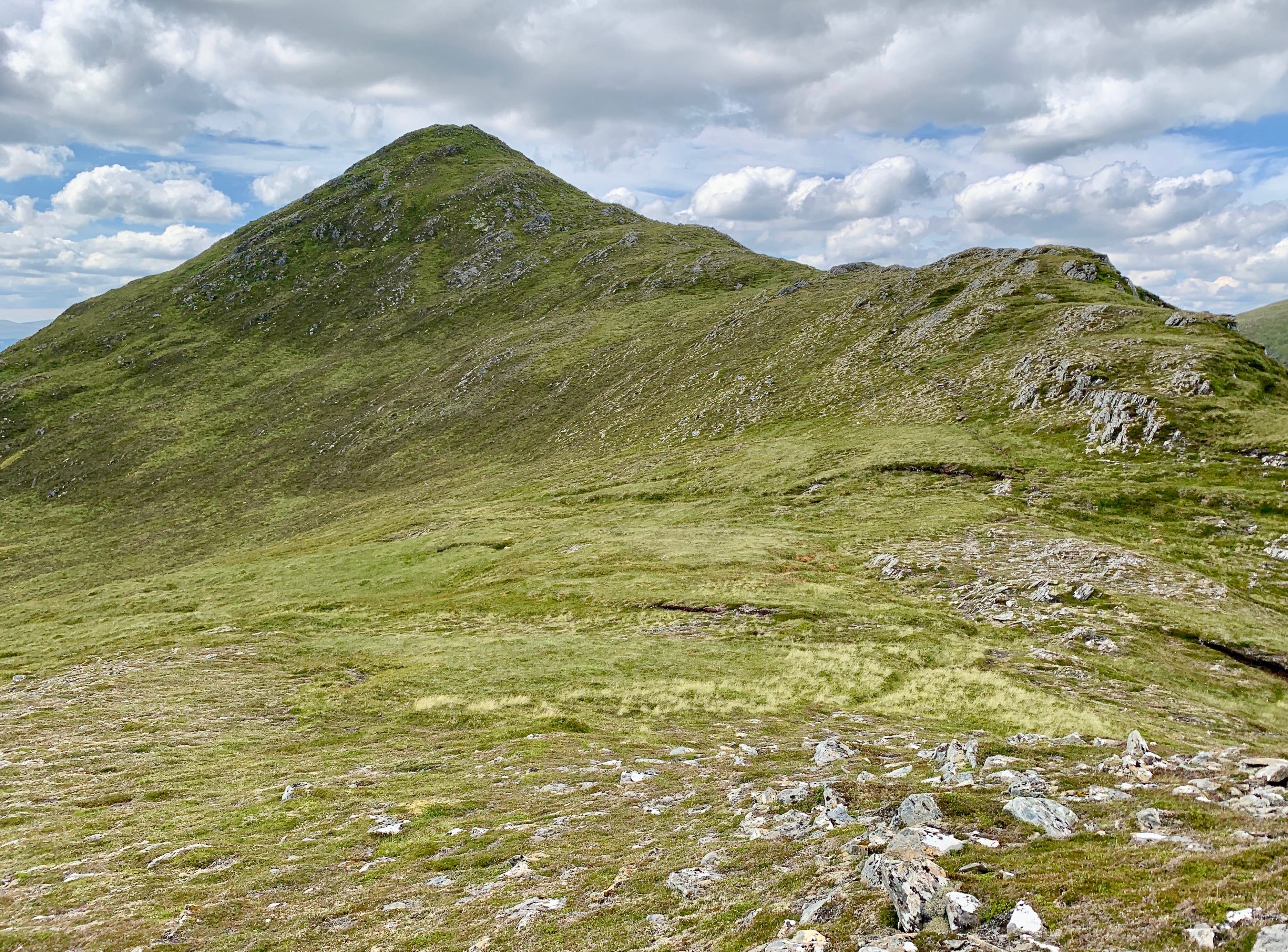 'MEALL-TIME: The beautiful final approach to the rocky eyrie of Meallan nan Uan, one of the Strathconon Corbett twins'