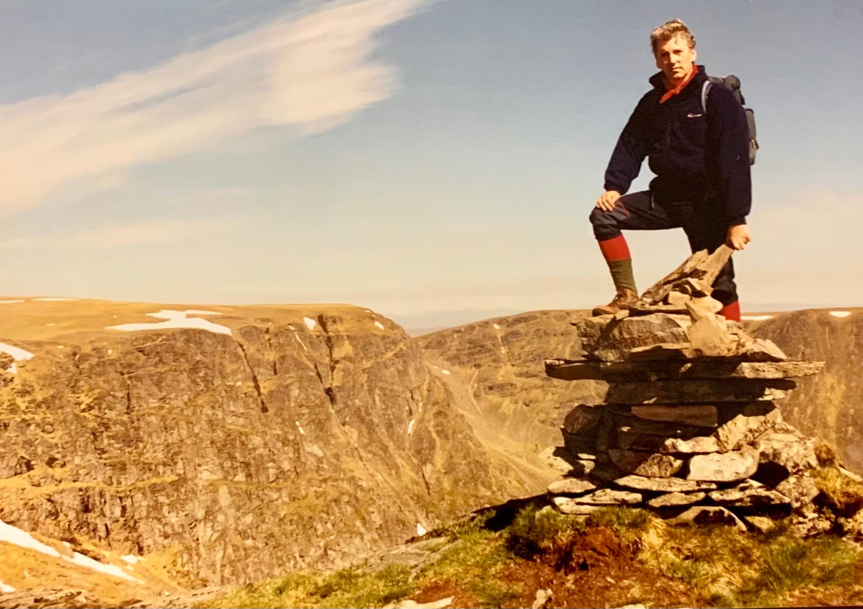 SOCKS APPEAL: On Creag Meagaidh