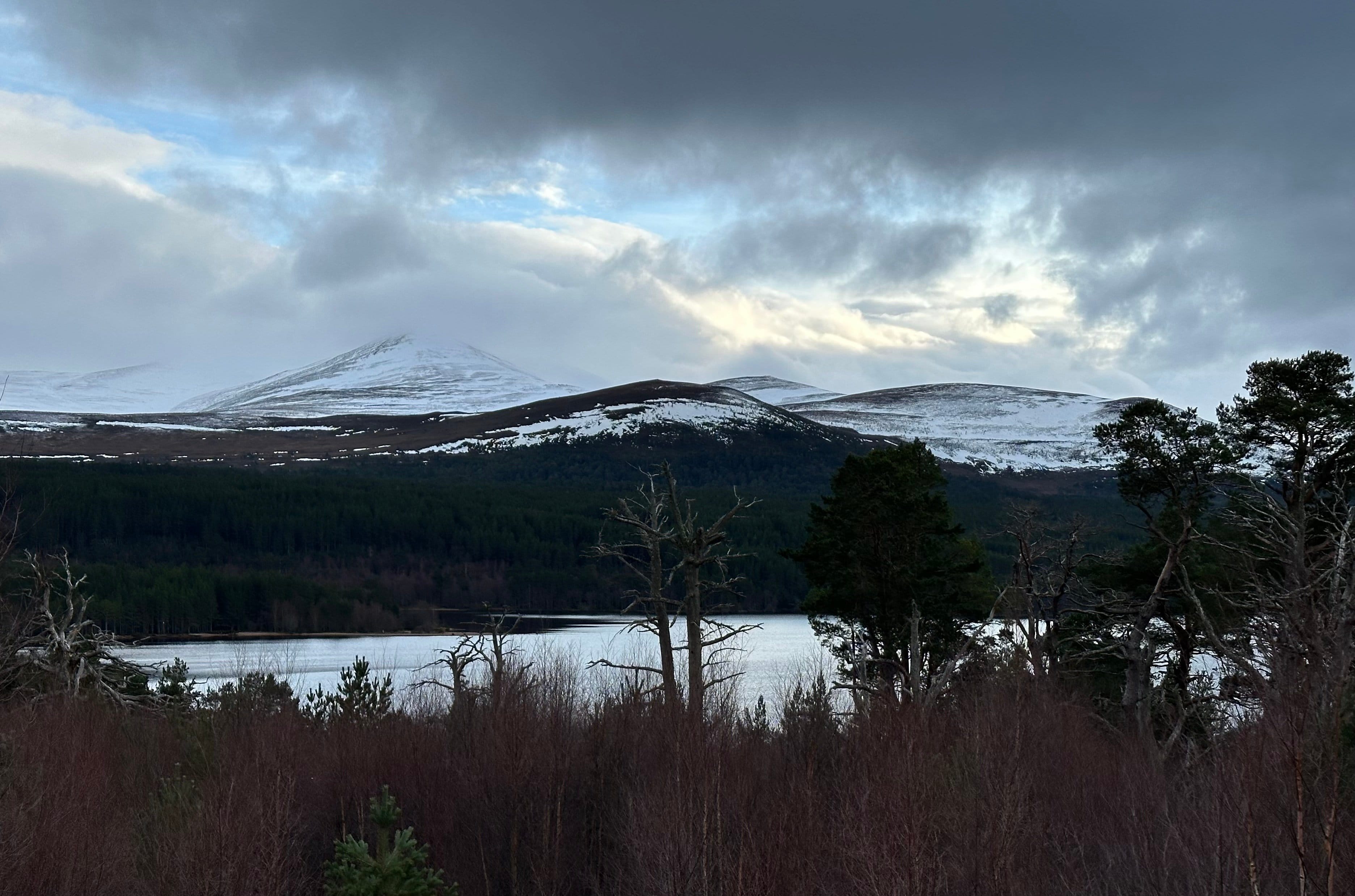 DARK ALLURE: Looking to the high Cairngorms